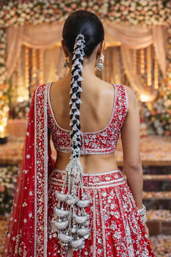 Silver_Golden,_Silver,_Black,_Tassels_Patiala_Shahi_Paranda_For_Women,_Girls