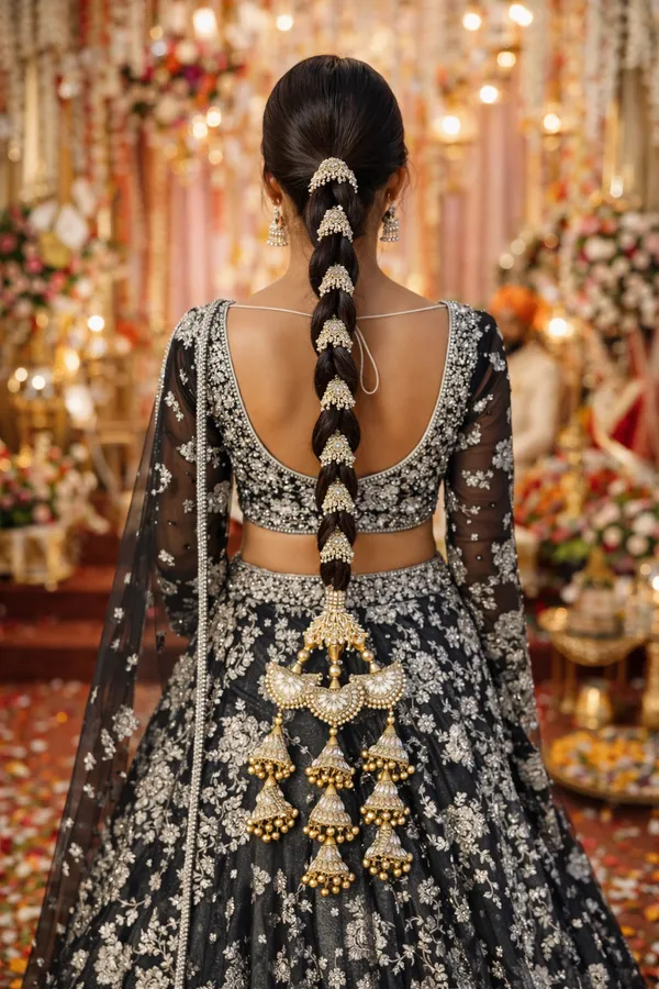 Gold_&_White_Brass_Patiala_Shahi_Paranda_For_Women
