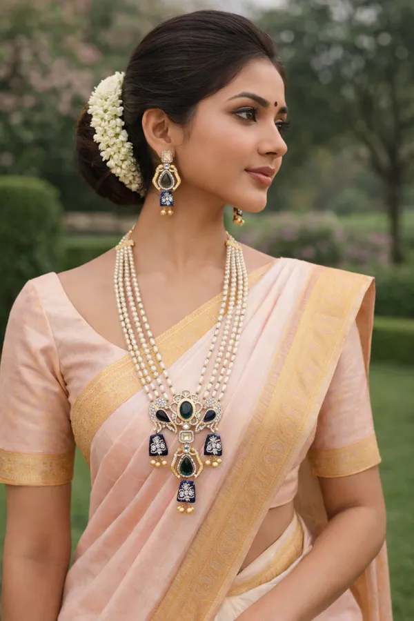 Multicolor_Pearl_Rajwada_Pearl_Haar_For_Women
