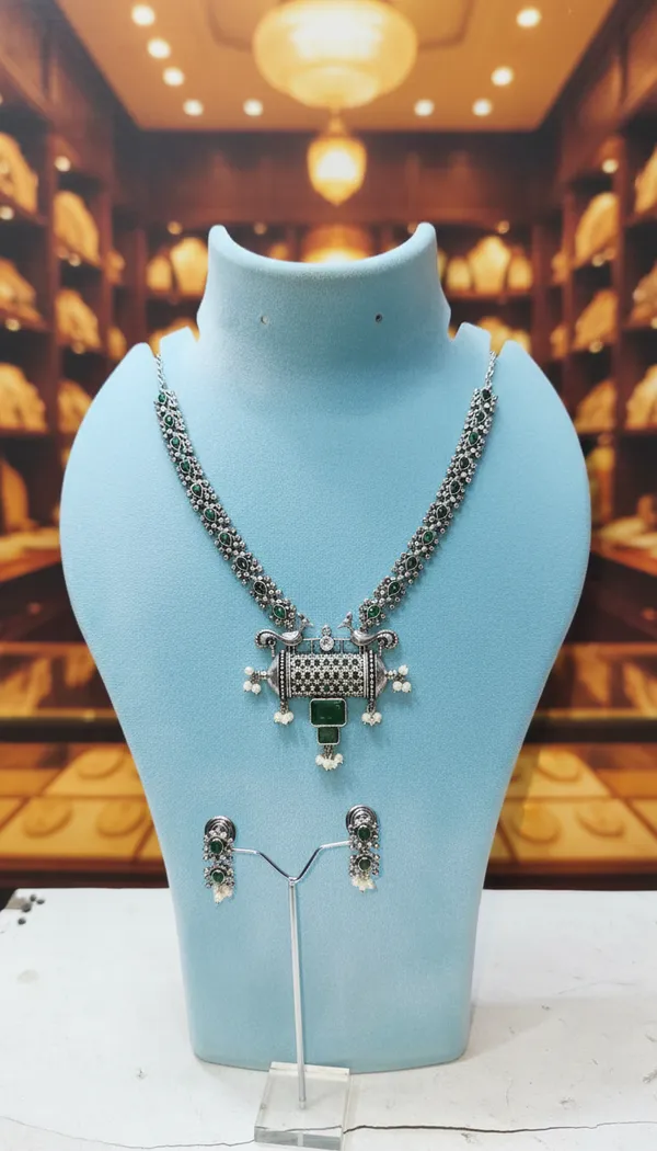 Silver_Brass_Viraasat_Haar_Set_For_Women
