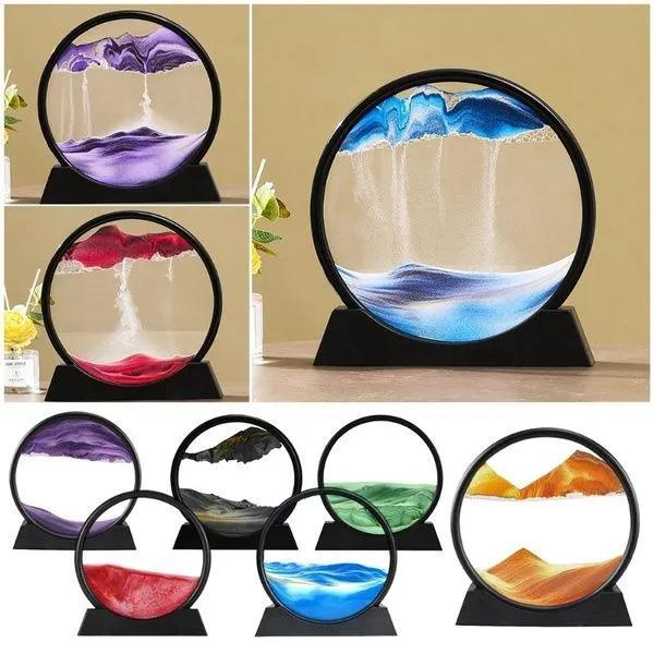 Black_3D_Moving_Sand_Art_Picture_Frame_Dynamic_Flowing_Sandscape_Desk_Decor_Relaxing_Round_Glass_Sand_Art_For_Home_And_office