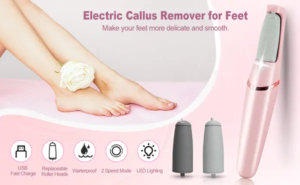 Pink_Usb_Rechargeable_Electric_Callus_Remover_For_Feet_Waterproof_Foot_Care_Device_With_Replaceable_Roller_Head