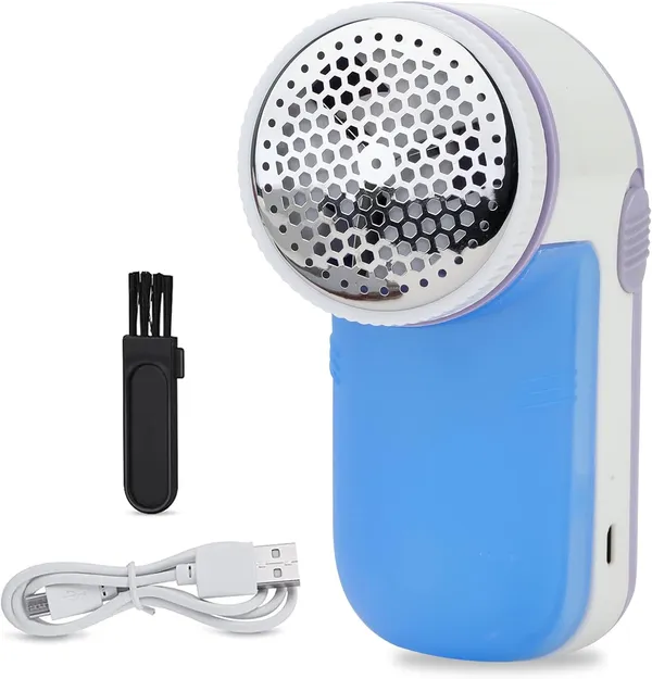 White_Electric_Fabric_Lint_Remover_Machine_For_Clothes_Portable_Clothes_Shaver_With_Powerful_Motor