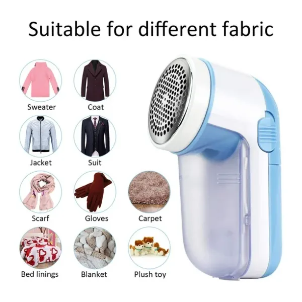 White_Electric_Fabric_Lint_Remover_Machine_For_Clothes_Portable_Clothes_Shaver_With_Powerful_Motor