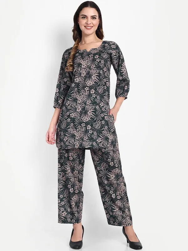 Black_And_Beige_Cotton_Premium_&_Elegant_Co-Ord_Set_For_Women