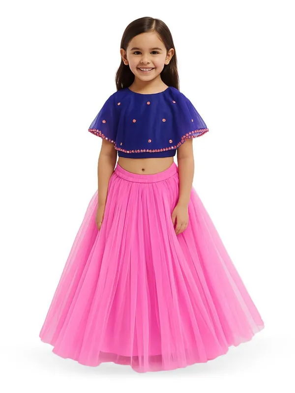 Blue_And_Pink_Cotton_Premium_&_Elegant_Lehenga_Choli_For_Girls