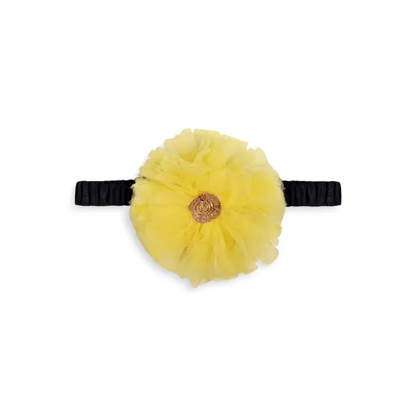 Yellow_Cotton_Premium_&_Elegant_Top_&_Skirt_With_Bow_For_Girls