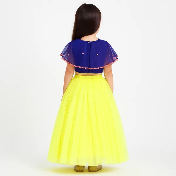 Yellow_And_Blue_Cotton_Premium_&_Elegant_Lehenga_Choli_For_Girls