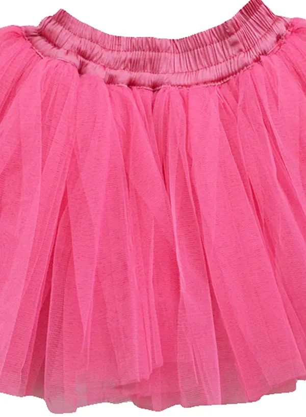 Pink_Cotton_Premium_&_Elegant_Top_&_Skirt_With_Bow_For_Girls