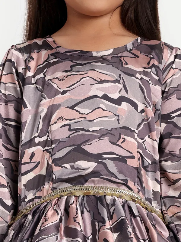 Abstract_Printed_High_Low_Satin_Fit_&_Flare_Dress