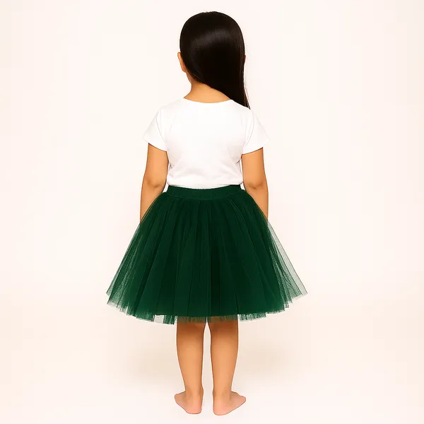 Baby_Girl_Black_Sleeveless_Top_with_Green_Tutu_Skirt_|_Party_Wear_&_Photoshoot_Dress