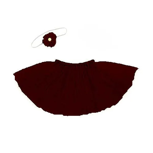 Baby_Girl_Maroon_Net_Tutu_Skirt_with_Matching_Flower_Headband