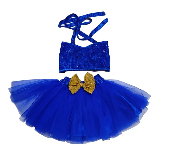 Baby_Girl_Royal_Blue_Sequin_Crop_Top_with_Tutu_Skirt_|_Party_Wear_&_Photoshoot_Dress_Set