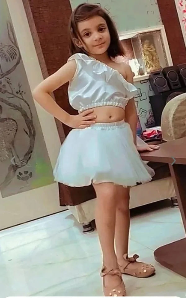 Baby_Girl_White_One-Shoulder_Crop_Top_with_Net_Tutu_Skirt_|_Elegant_Party_Wear_Dress_Set
