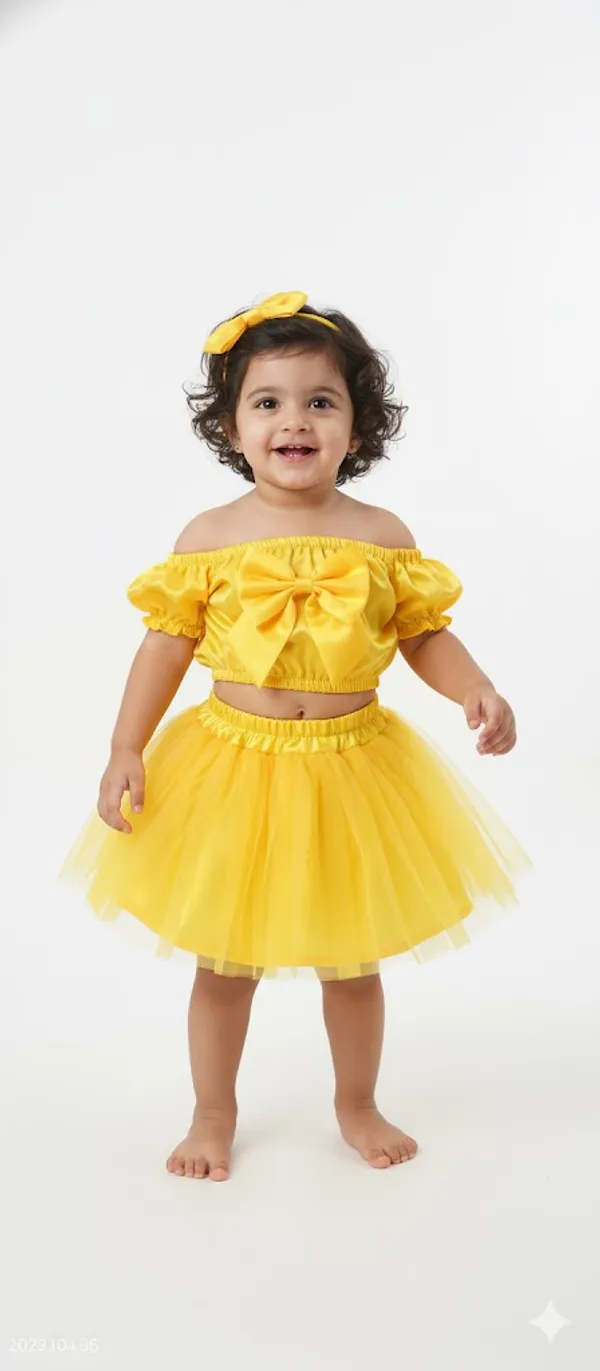 Baby_Girl_Yellow_Off-Shoulder_Crop_Top_with_Net_Tutu_Skirt_&_Headband_|_Party_Wear_Dress_Set