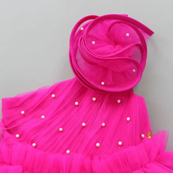 Baby_Girls_Hot_Pink_3D_Ruffle_Party_Gown_with_Matching_Headband_|_Premium_Tulle_Designer_Dress