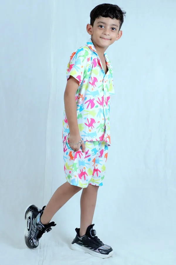 Co-Ord_Set_–_Multicolor_Printed_Shirt_&_Shorts