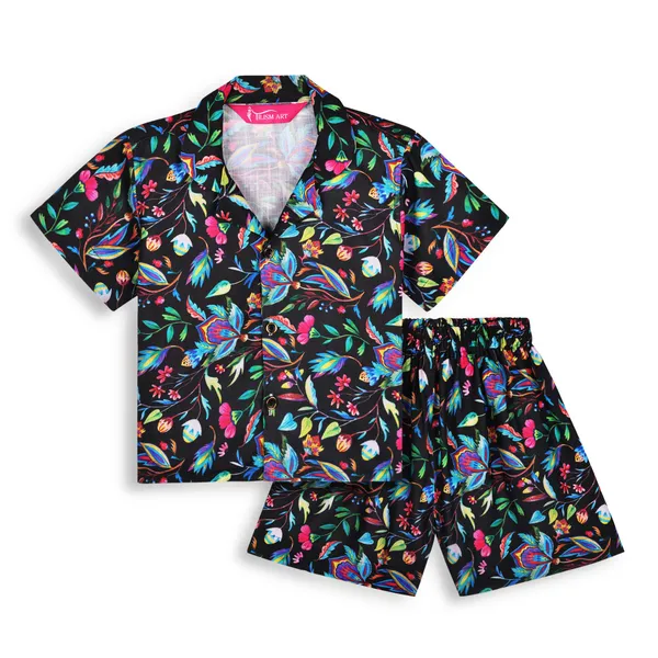 Co-Ord_Set_–_Multicolor_Printed_Shirt_&_Shorts