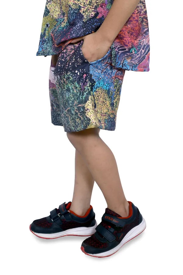 Co-Ord_Set_–_Multicolor_Printed_Shirt_&_Shorts