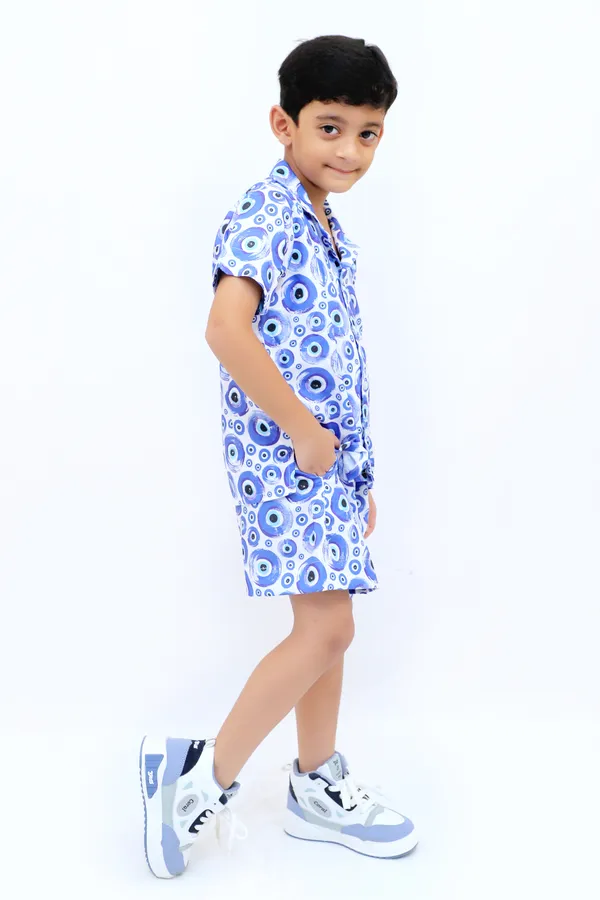 Co-Ord_Set_–_Multicolor_Printed_Shirt_&_Shorts