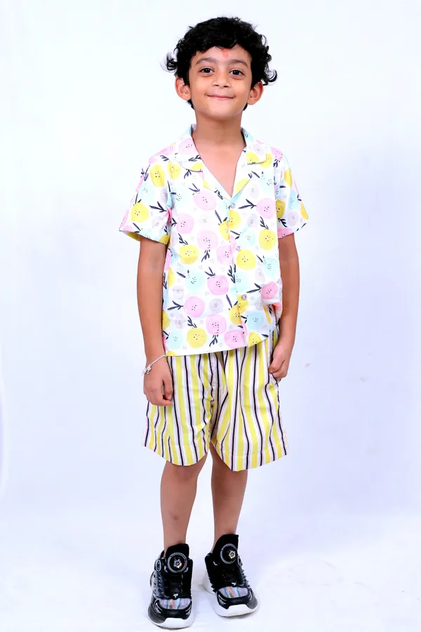 Co-Ord_Set_–_Multicolor_Printed_Shirt_&_Shorts