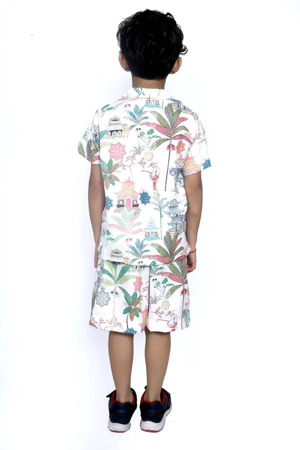 Co-Ord_Set_–_Multicolor_Printed_Shirt_&_Shorts