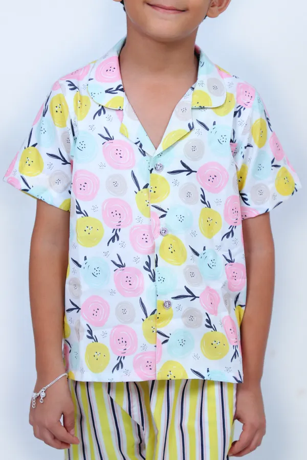 Co-Ord_Set_–_Multicolor_Printed_Shirt_&_Shorts