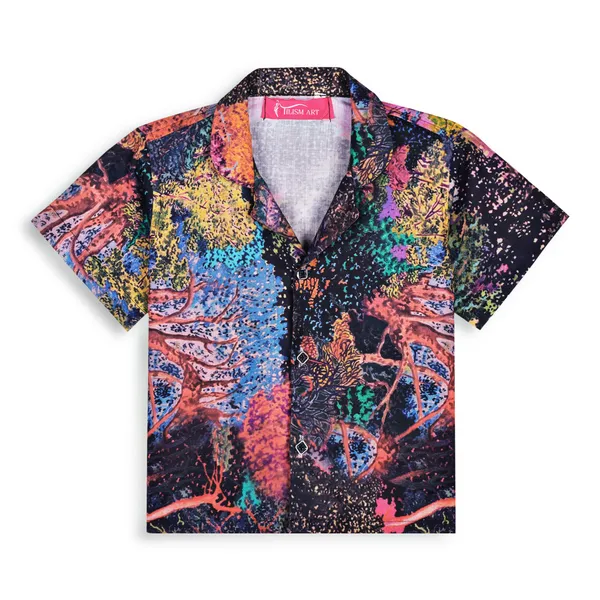 Co-Ord_Set_–_Multicolor_Printed_Shirt_&_Shorts