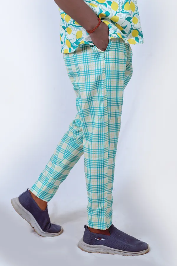 Co-Ord_Set_for_Men_–_Dark_Green_Floral_Shirt_&_Trousers