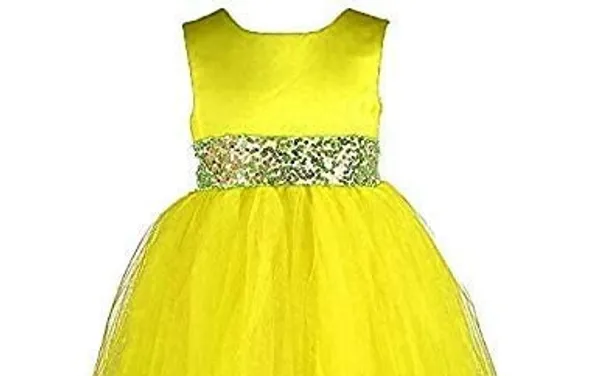 Girl's_Net_Fit_and_Flare_Mid-Calf_Length_Dress