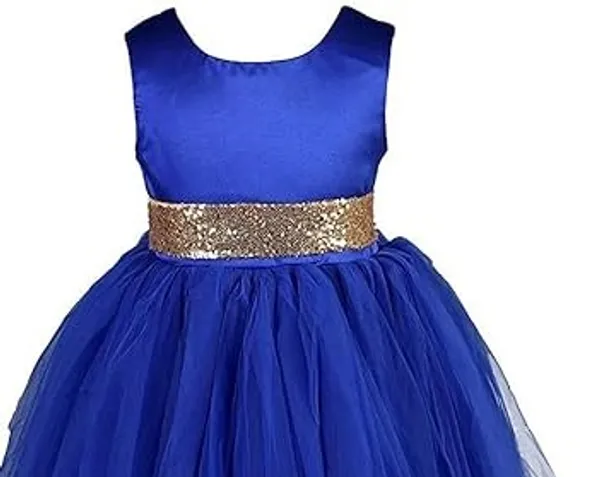 Girl's_Net_Fit_and_Flare_Mid-Calf_Length_Dress