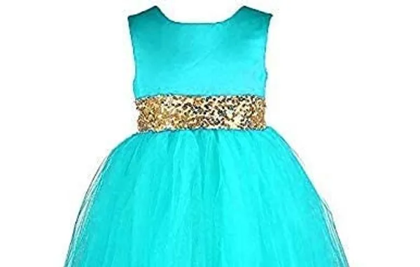 Girl's_Net_Fit_and_Flare_Mid-Calf_Length_Dress