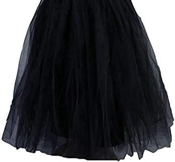 Girl's_Net_Fit_and_Flare_Mid-Calf_Length_Dress