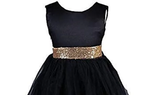 Girl's_Net_Fit_and_Flare_Mid-Calf_Length_Dress