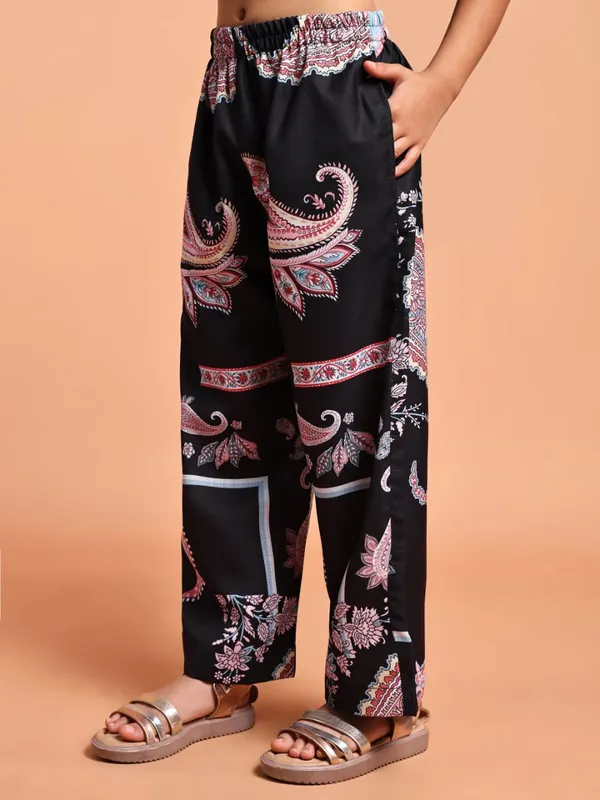 Girls_Black_Paisley_Printed_Co-Ord_Set