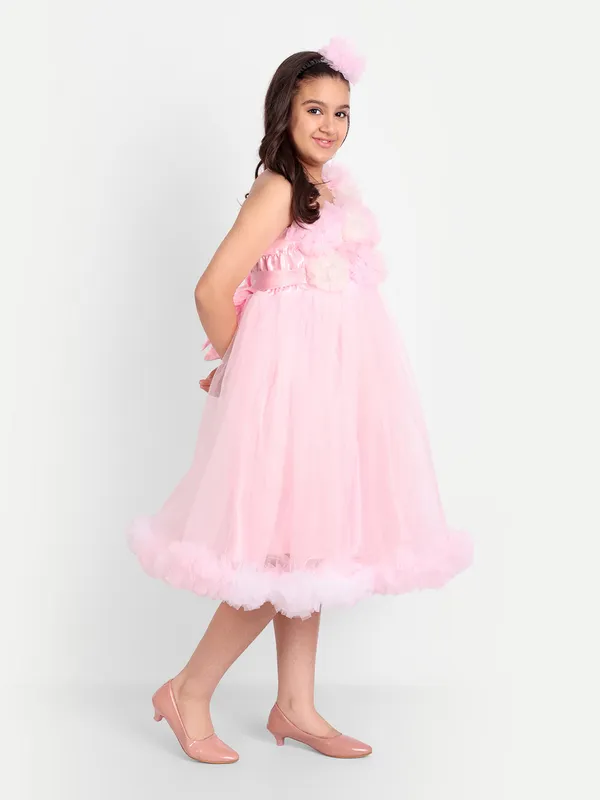 Girls_Blush_Pink_Floral_Tulle_Party_Dress_|_3D_Flower_Embellished_Princess_Gown