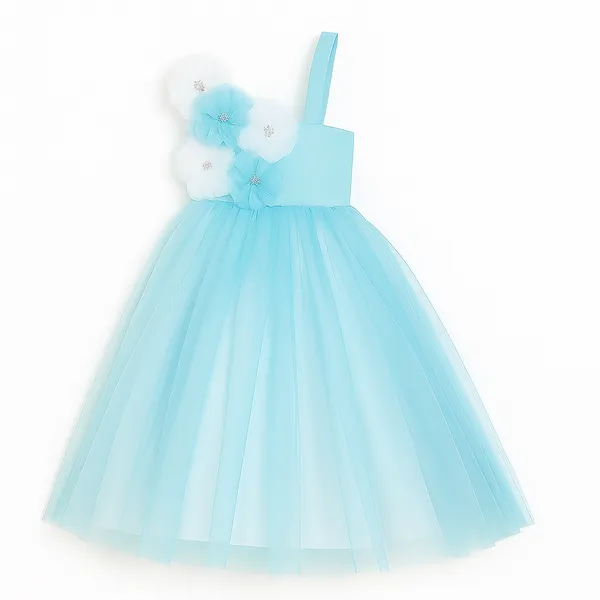 Girls_Floral_Off-Shoulder_Net_Fit_&_Flare_Dress