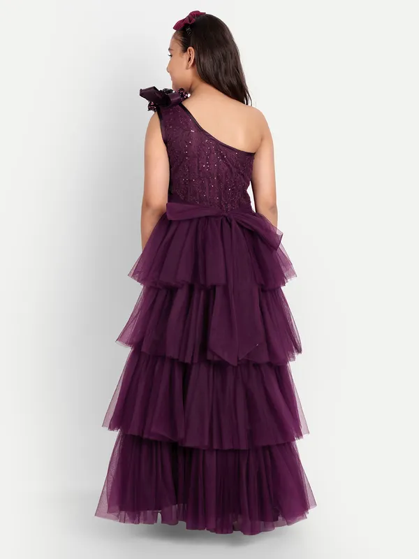 Girls_Net_Fit_&_Flare_Tulle_Maxi_Dress