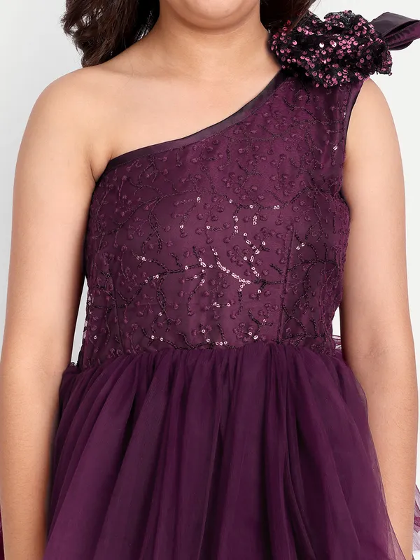 Girls_Net_Fit_&_Flare_Tulle_Maxi_Dress