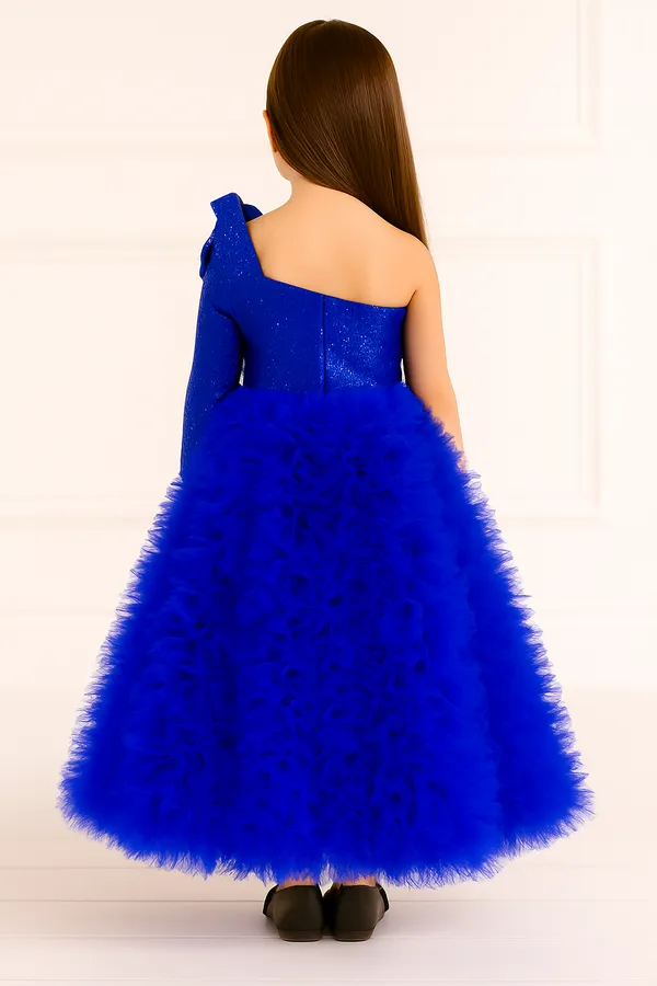 Girls_One_Shoulder_Net_Fit_&_Flare_Maxi_Dress