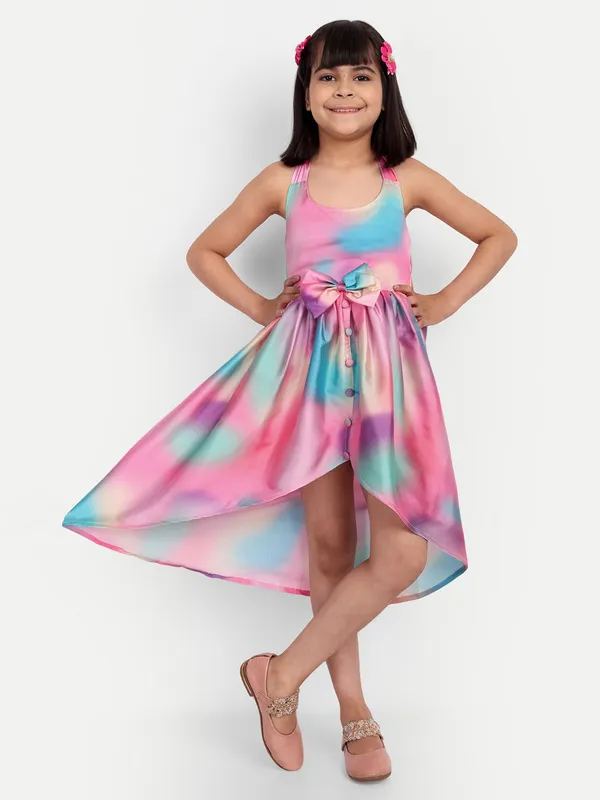 Girls_Pastel_Ombre_High-Low_Party_Dress_with_Bow_|_Sleeveless_Stylish_Kids_Occasion_Wear