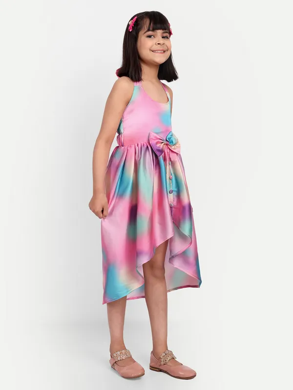 Girls_Pastel_Ombre_High-Low_Party_Dress_with_Bow_|_Sleeveless_Stylish_Kids_Occasion_Wear