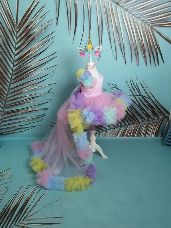 Girls_Pastel_Unicorn_Theme_Tutu_Dress_with_Pom-Pom_Trail_|_Rainbow_Party_Wear_Fantasy_Dress
