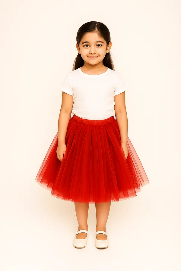 Girls_Red_Net_Tutu_Skirt_|_Flared_Party_Wear_Skirt_for_Kids