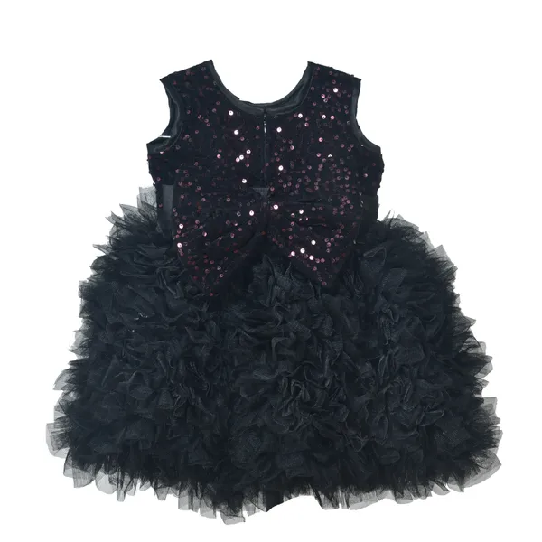 Girls_Round_Neck_Sleeveless_Layered_Knee_Length_Net_Fit_&_Flare_Dress
