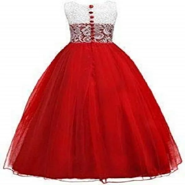 Girls_Self_Design_Net_Maxi_Dress