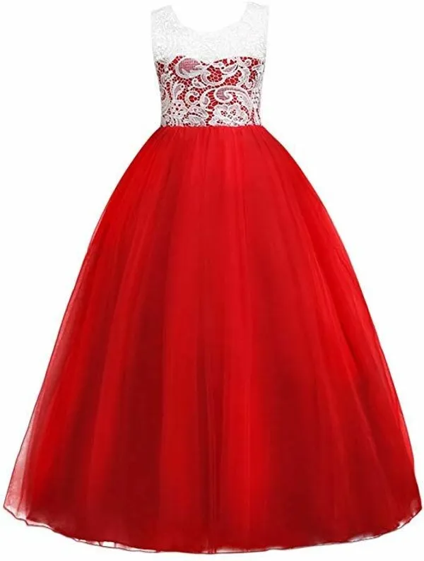 Girls_Self_Design_Net_Maxi_Dress