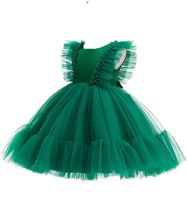 Girls_Tulle_Wings_Knee_Length_Dress