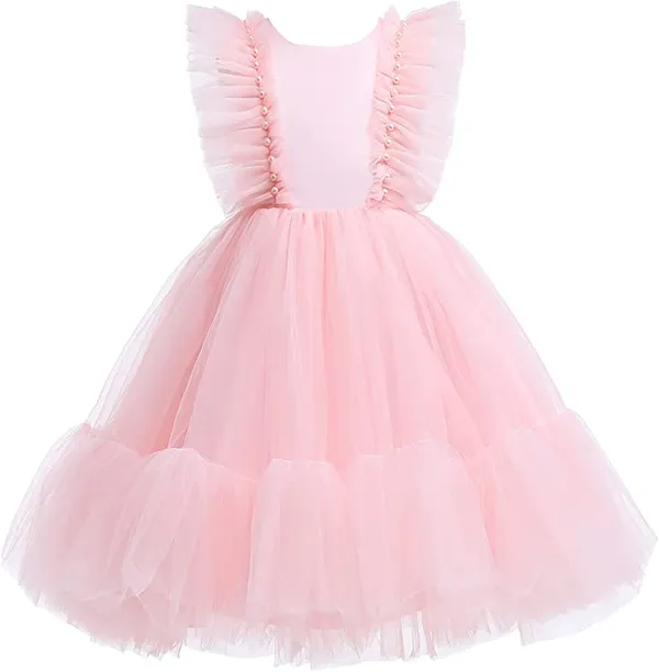 Girls_Tulle_Wings_Knee_Length_Dress