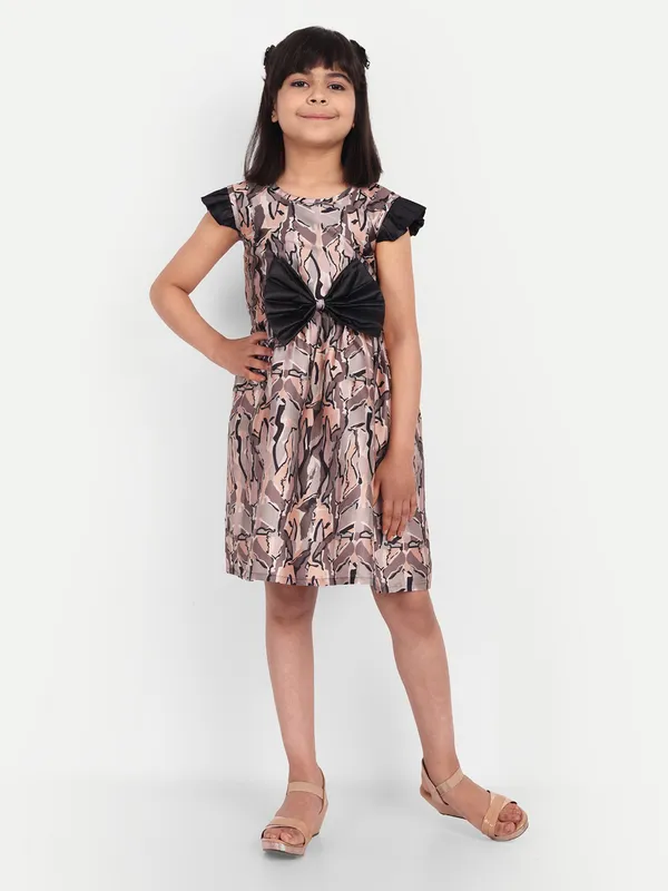 Girls_printed_knee_length_dress_